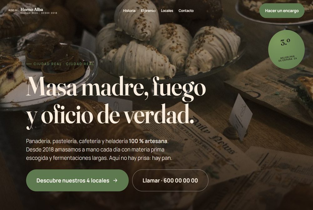 Web de Horno Alba